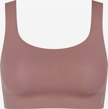 SLOGGI Bralette Bra 'Zero Feel 2.0' in Pink: front