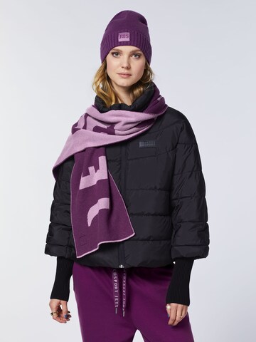 Jette Sport Scarf in Purple: front