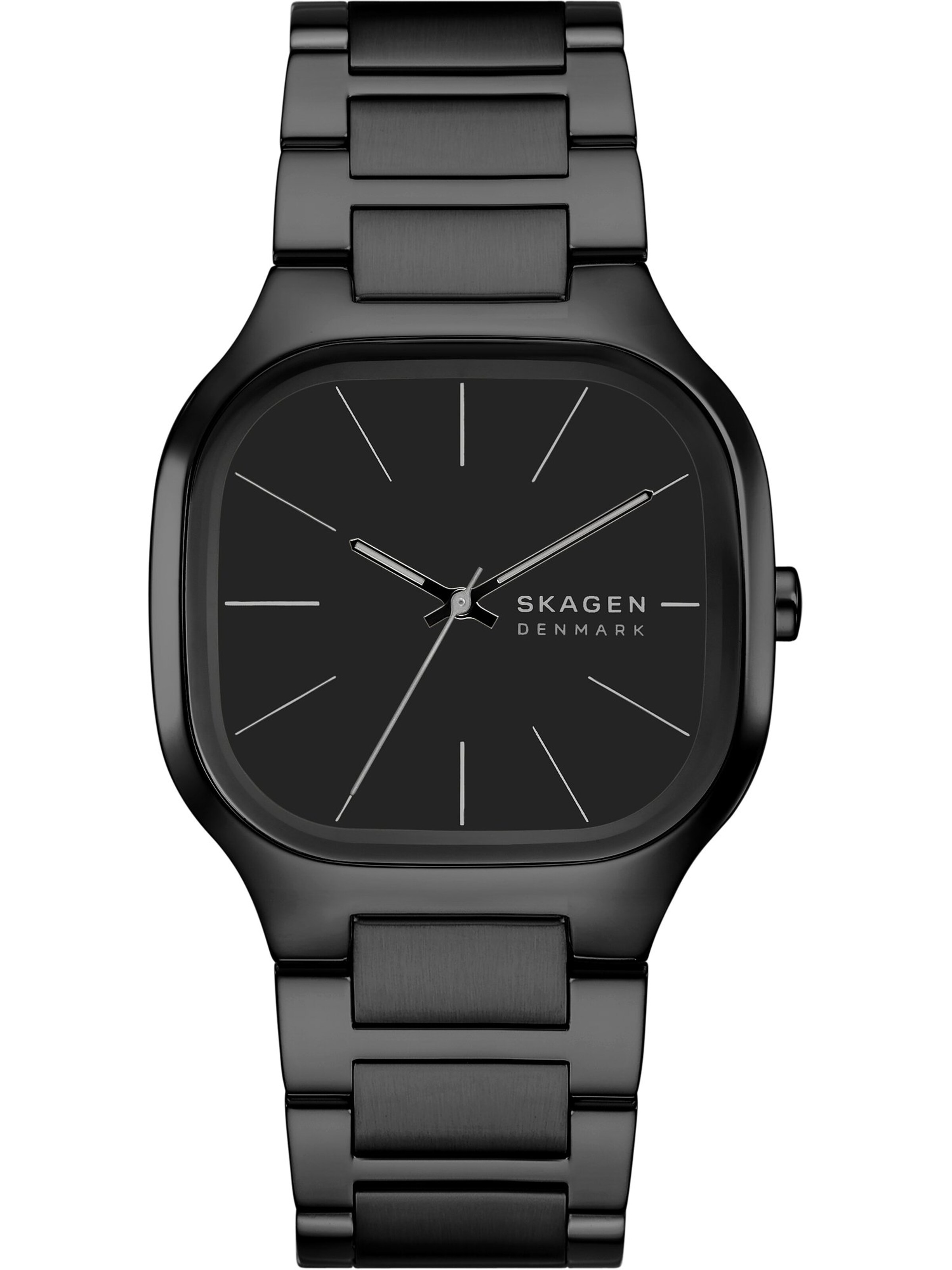 SKAGEN Uhr in Schwarz: Vorderseite