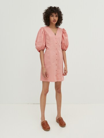 EDITED Shirt Dress 'Mary' in Pink