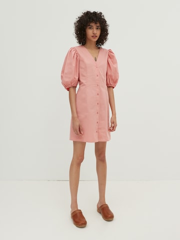 EDITED Shirt Dress 'Mary' in Pink
