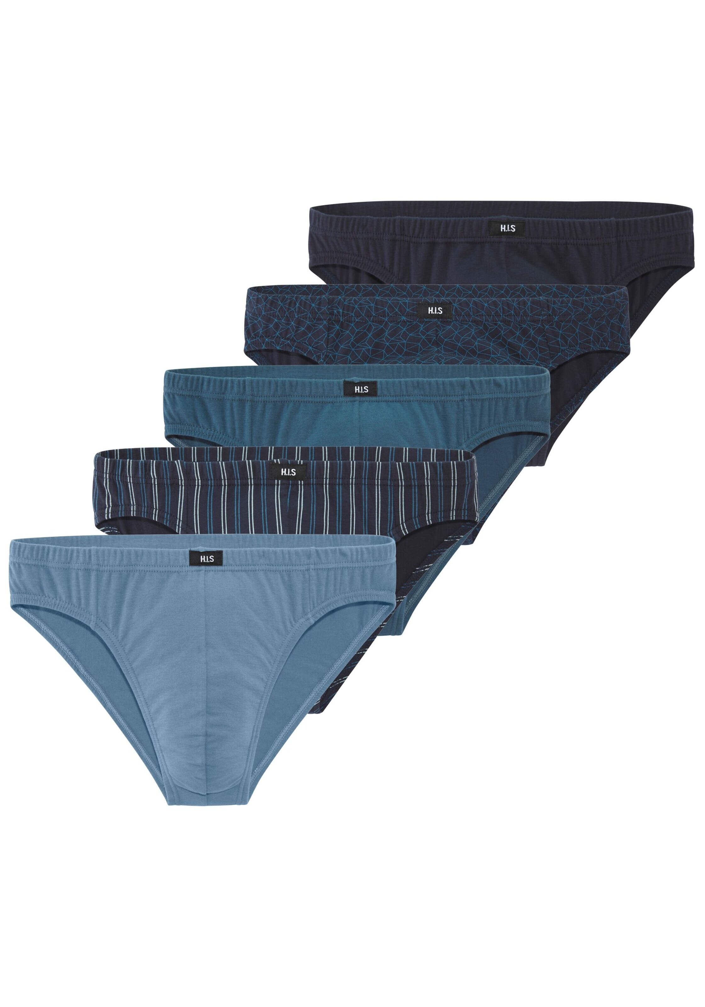 H.I.S Panty in Blue: front