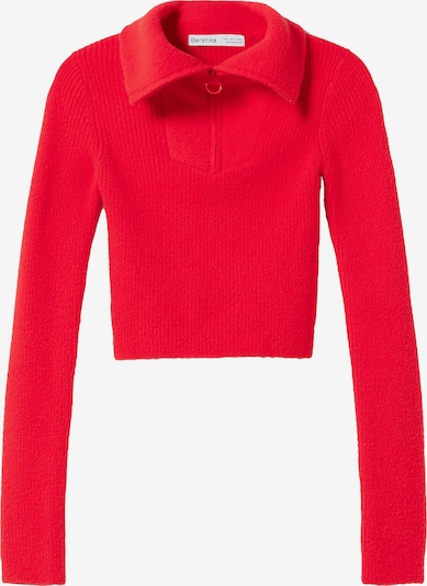 Bershka Pullover in rot, Produktansicht
