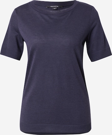 COMMA Koszulka w kolorze niebieski: przód