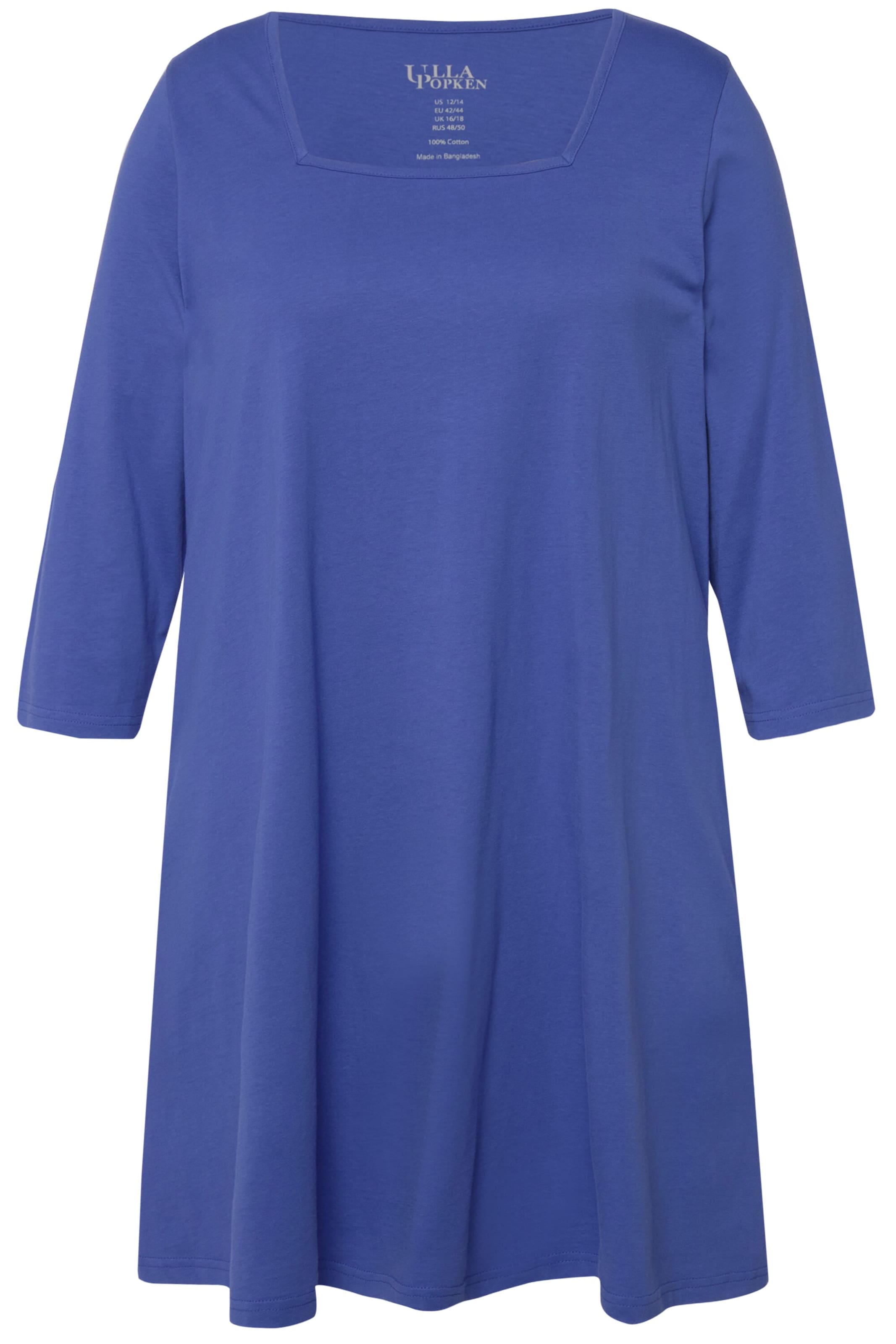 Ulla Popken Shirt in Blau: Vorderseite
