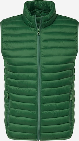 UNITED COLORS OF BENETTON Bodywarmer in Groen: voorkant