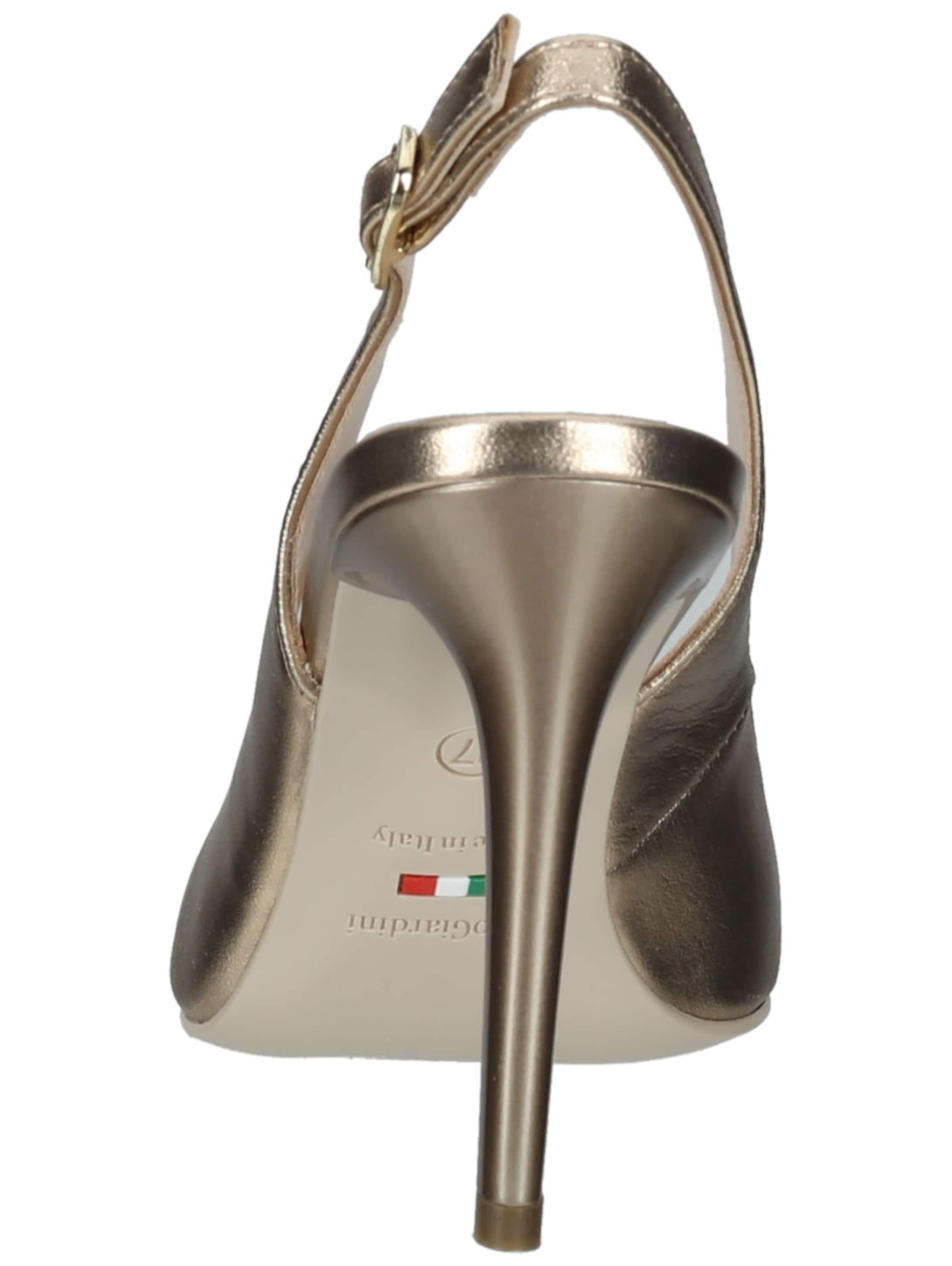 Décolleté sling di Nero Giardini in bronzo