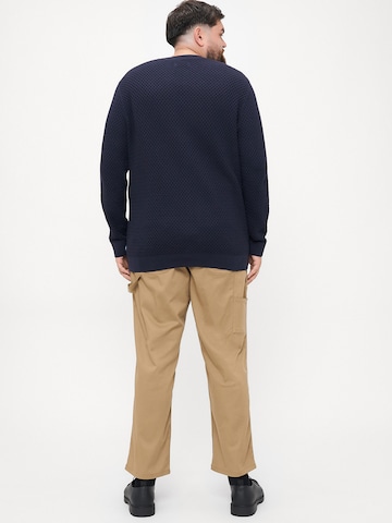 Pullover 'JPRBLUBARKLEY' di Jack & Jones Plus in blu