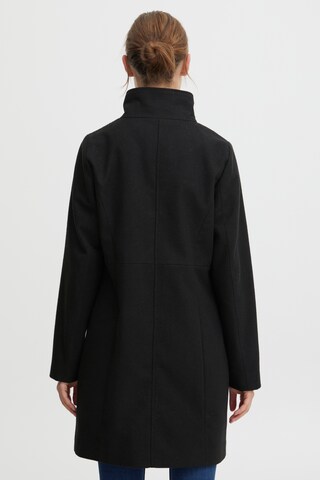 Oxmo Between-Seasons Coat 'Valerine' in Black