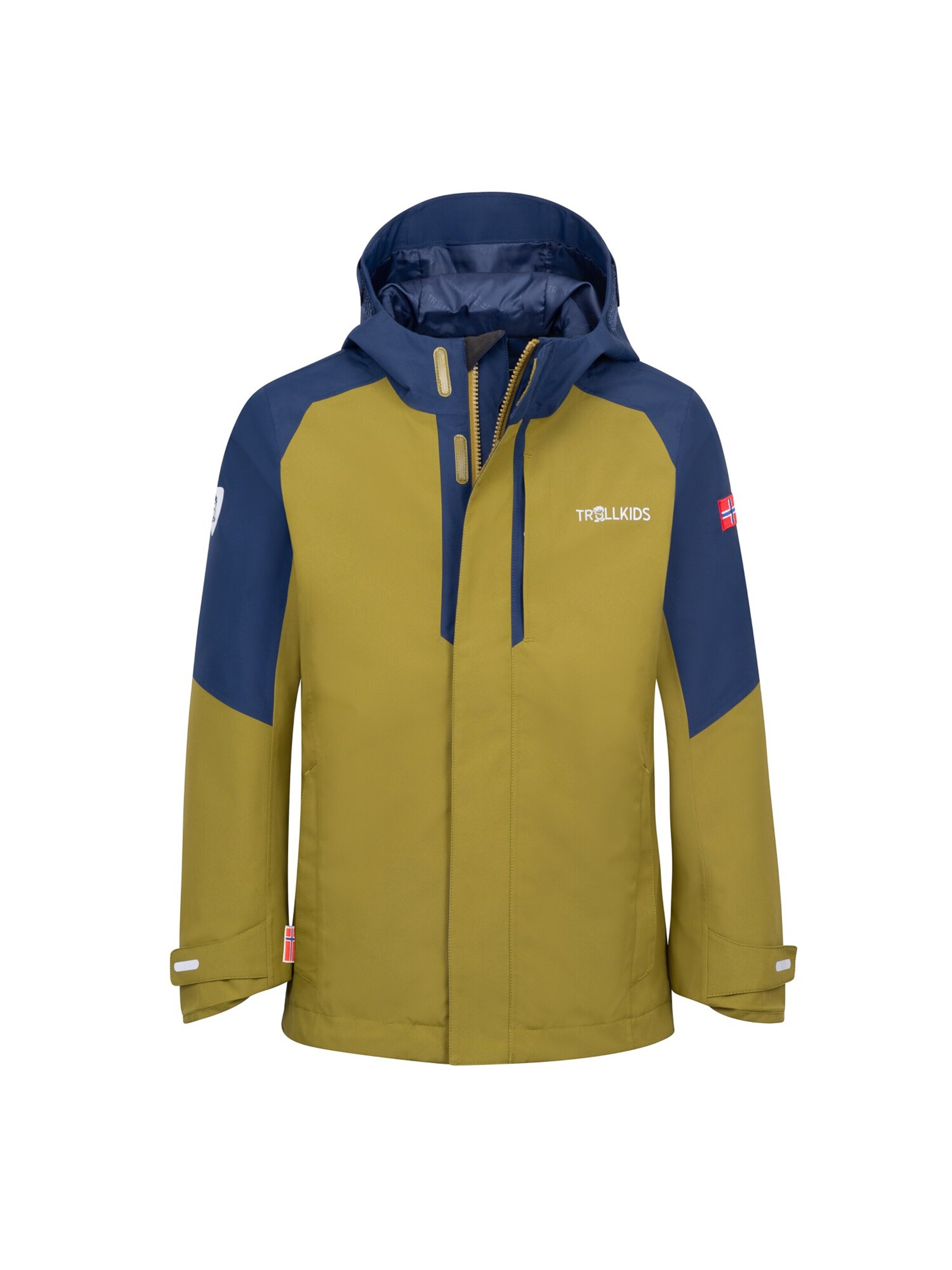TROLLKIDS Outdoor jacket in Green
