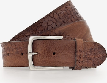 b.belt Handmade in Germany Belt 'Bela' in Brown: front