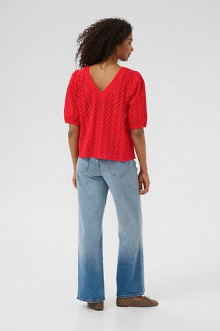 Kaffe Blouse 'Masha' in Red