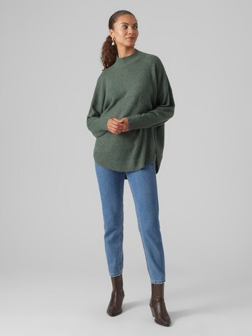 VERO MODA Sweater 'VMPlaza' in Green