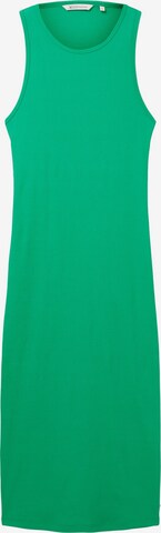 TOM TAILOR DENIM - Vestido em verde: frente