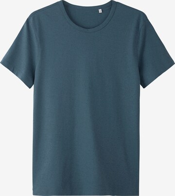 hessnatur Shirt in Blue: front