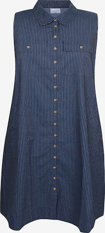 Robe 'Jeana' Zhenzi en bleu : devant