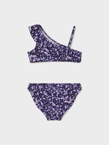 NAME IT - Soutien Bustier Biquíni 'ZORA' em roxo