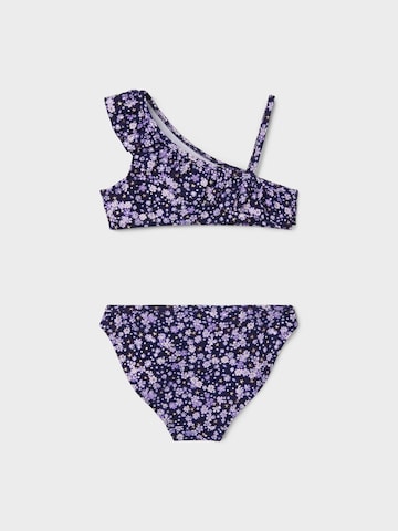 NAME IT - Bustier Bikini 'ZORA' en lila