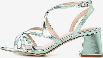 CAFè NOIR Décolletté in Grün: Vorderseite