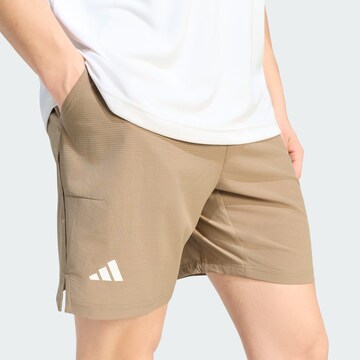 ADIDAS PERFORMANCE Regular Sportshorts 'Ergo' in Braun