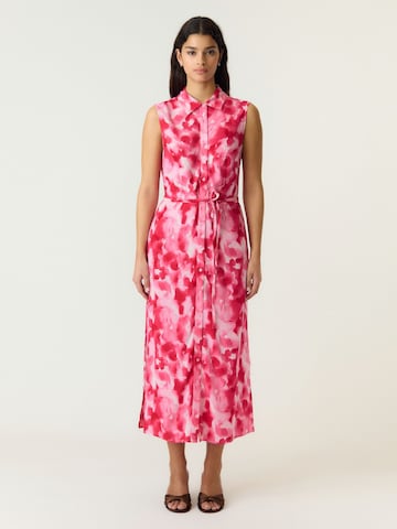 YAS Kleid 'YASSavanna' in Pink: Vorderseite
