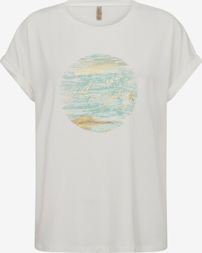 Maglietta 'MARICA' Soyaconcept di colore acqua / oro / offwhite, Visualizzazione prodotti