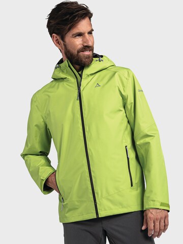Schöffel Outdoor jacket 'Wamberg' in Green: front