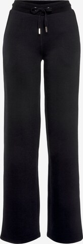 Wide Leg Pantalon VIVANCE en noir : devant