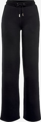 Wide Leg Pantalon VIVANCE en noir : devant