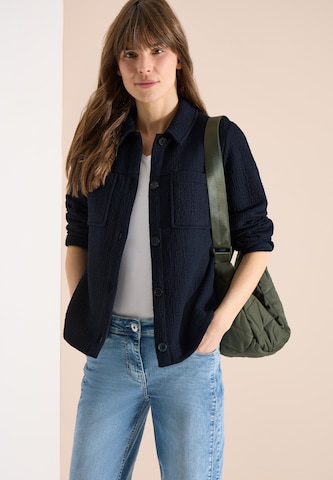 CECIL Between-Season Jacket in Blue: front