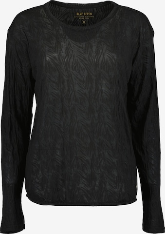 BLUE SEVEN Shirt in Schwarz: Vorderseite