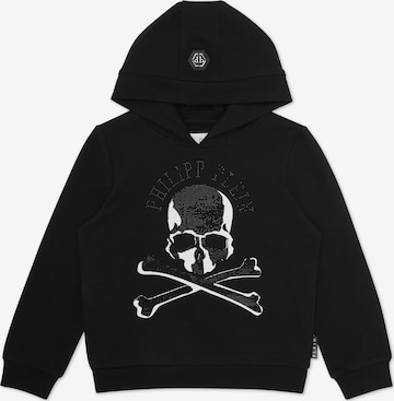 Philipp Plein Sweatshirt in Zwart: voorkant