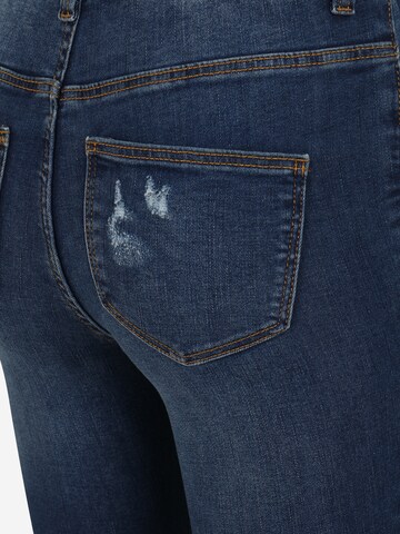 Skinny Jean 'Callie' Noisy May Petite en bleu