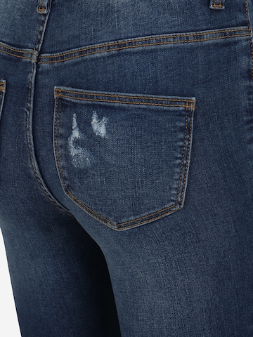 Skinny Jean 'Callie' Noisy May Petite en bleu