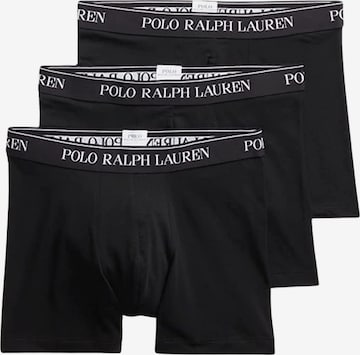 Boxers Polo Ralph Lauren en noir : devant