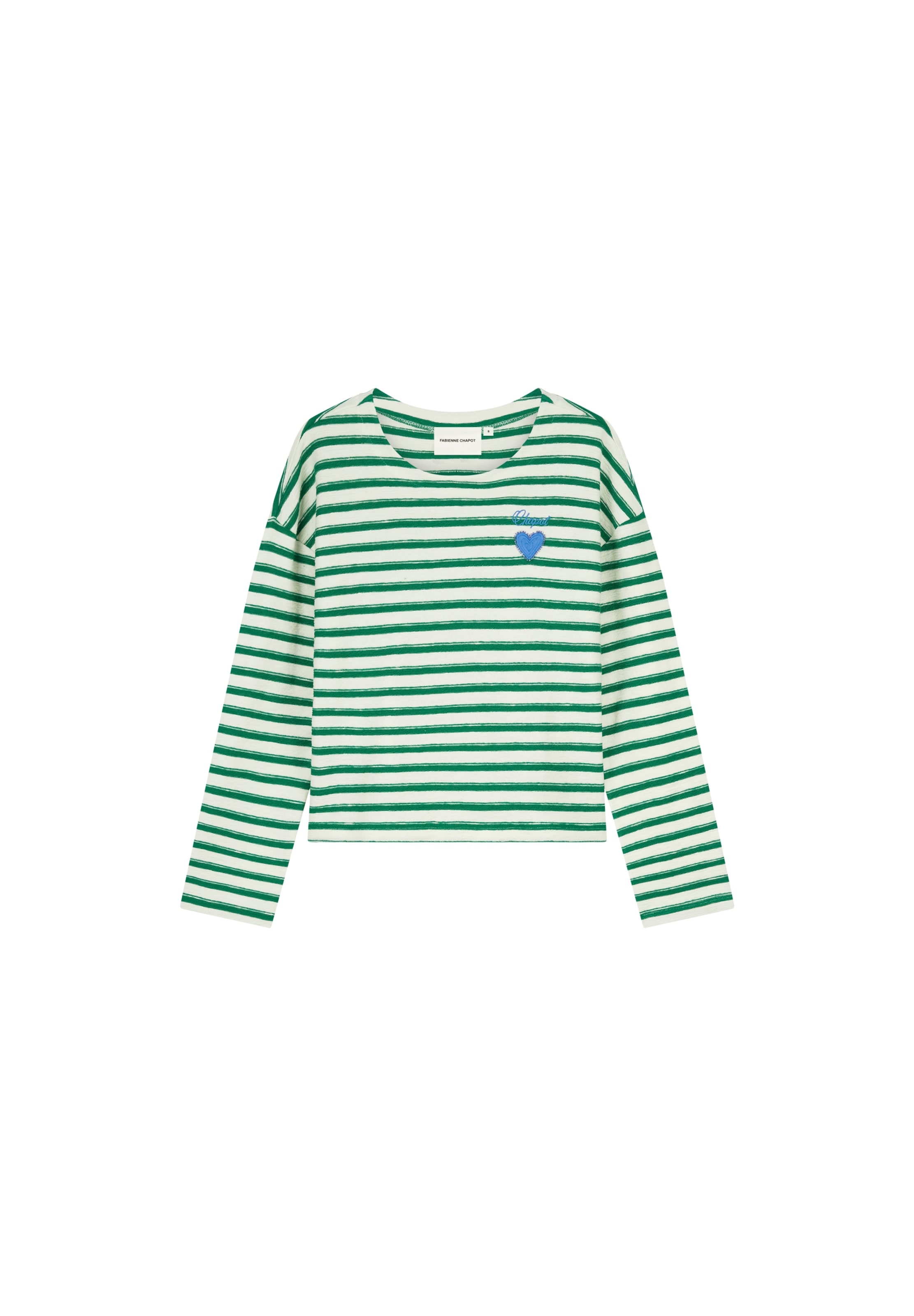 Pull-over Fabienne Chapot en vert : devant