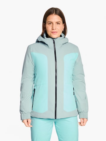 ZIENER Athletic Jacket 'TARLA-Z' in Green: front