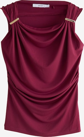 raudona Next Palaidinė be rankovių: priekis