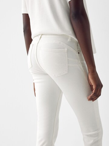 Bershka Skinny Jeans in White