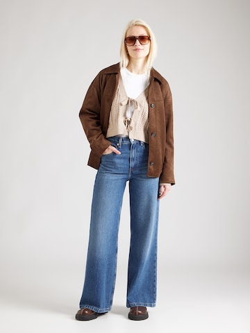 ONLY Knit cardigan 'ONLFIA' in Brown