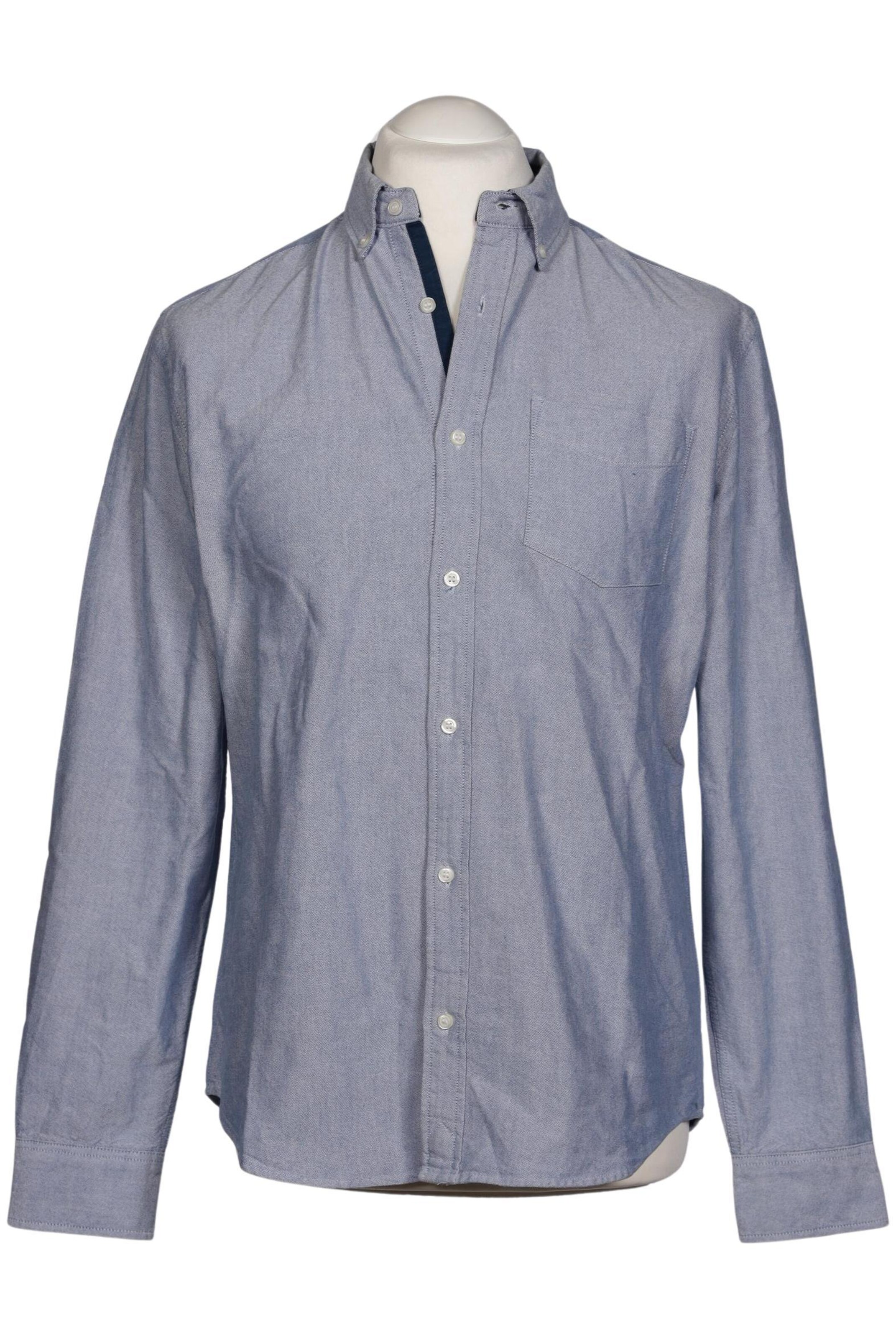 Next Hemd M in Blau: Vorderseite