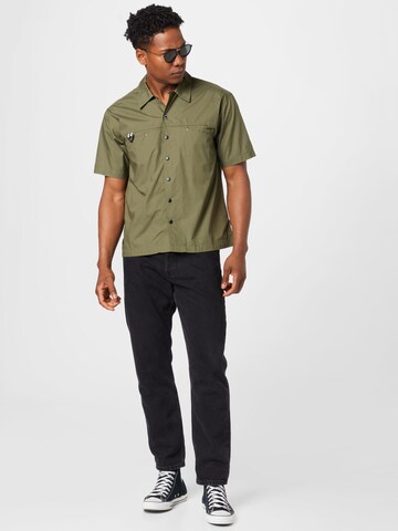 CONVERSE Regular fit Button Up Shirt in Green