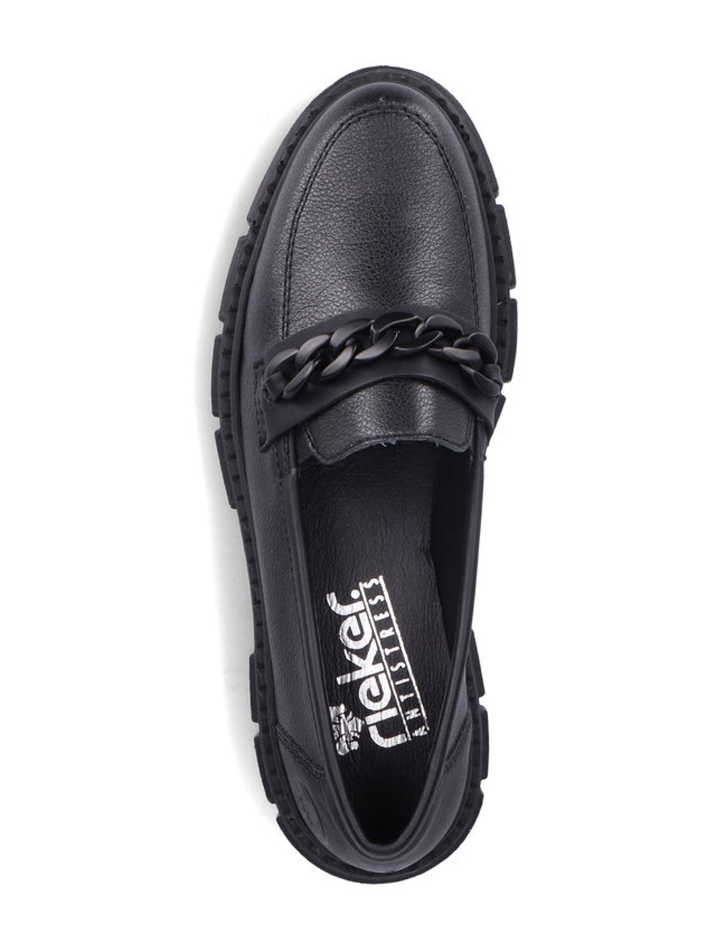 Rieker Slipper in Schwarz