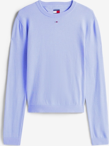 Pulover 'ESSENTIAL' de la Tommy Jeans pe albastru: față