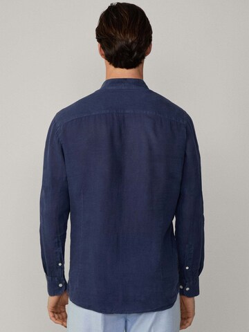 Hackett London Regular Fit Hemd in Blau