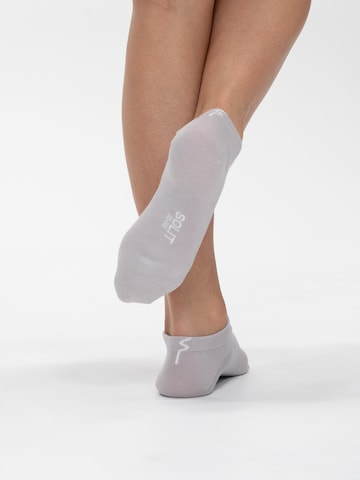 SOLIT socks Sokker 'Casual (licht grijs)' i grå
