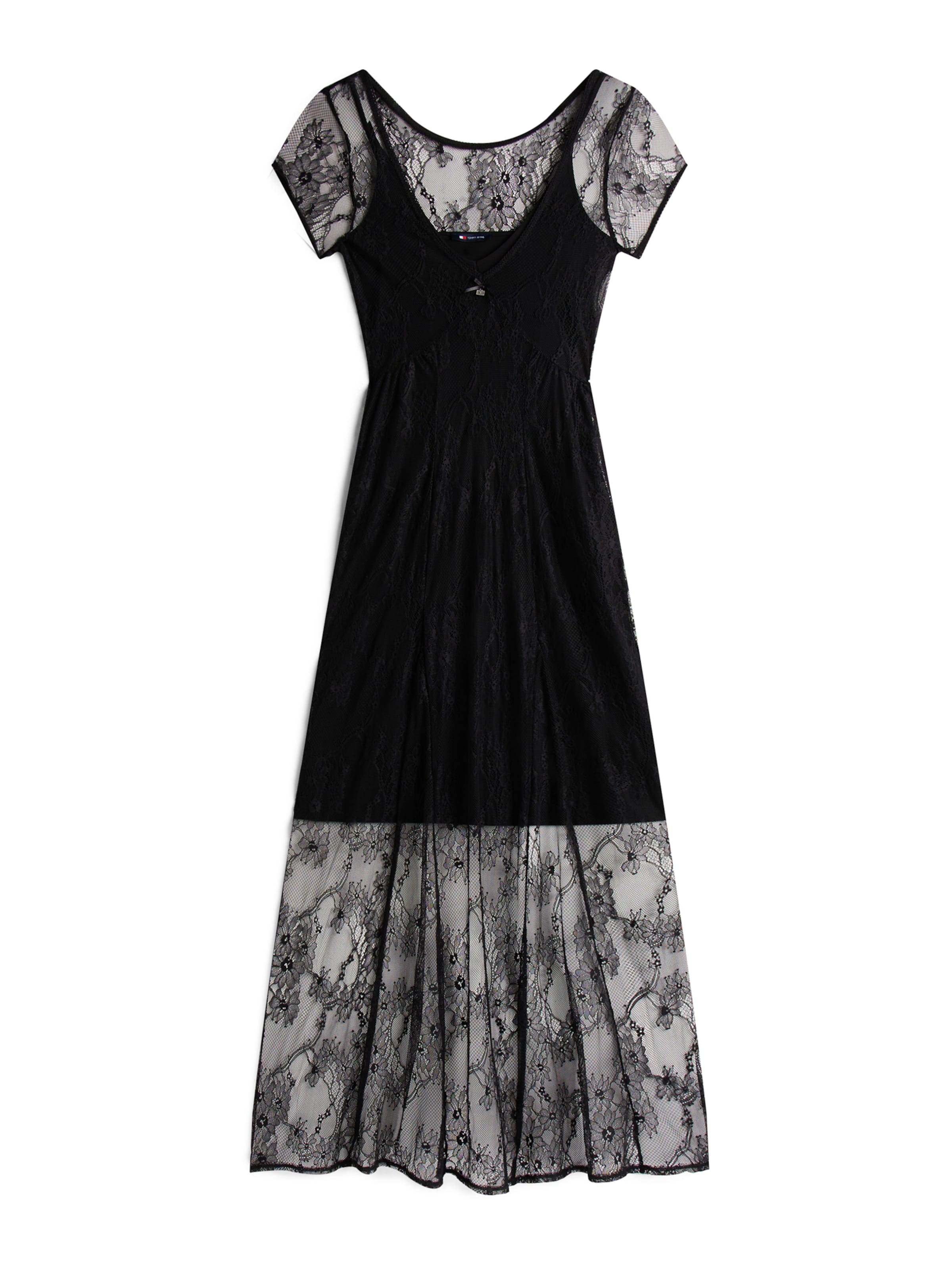 Tommy Jeans Φόρεμα σε μαύρο: μπροστά