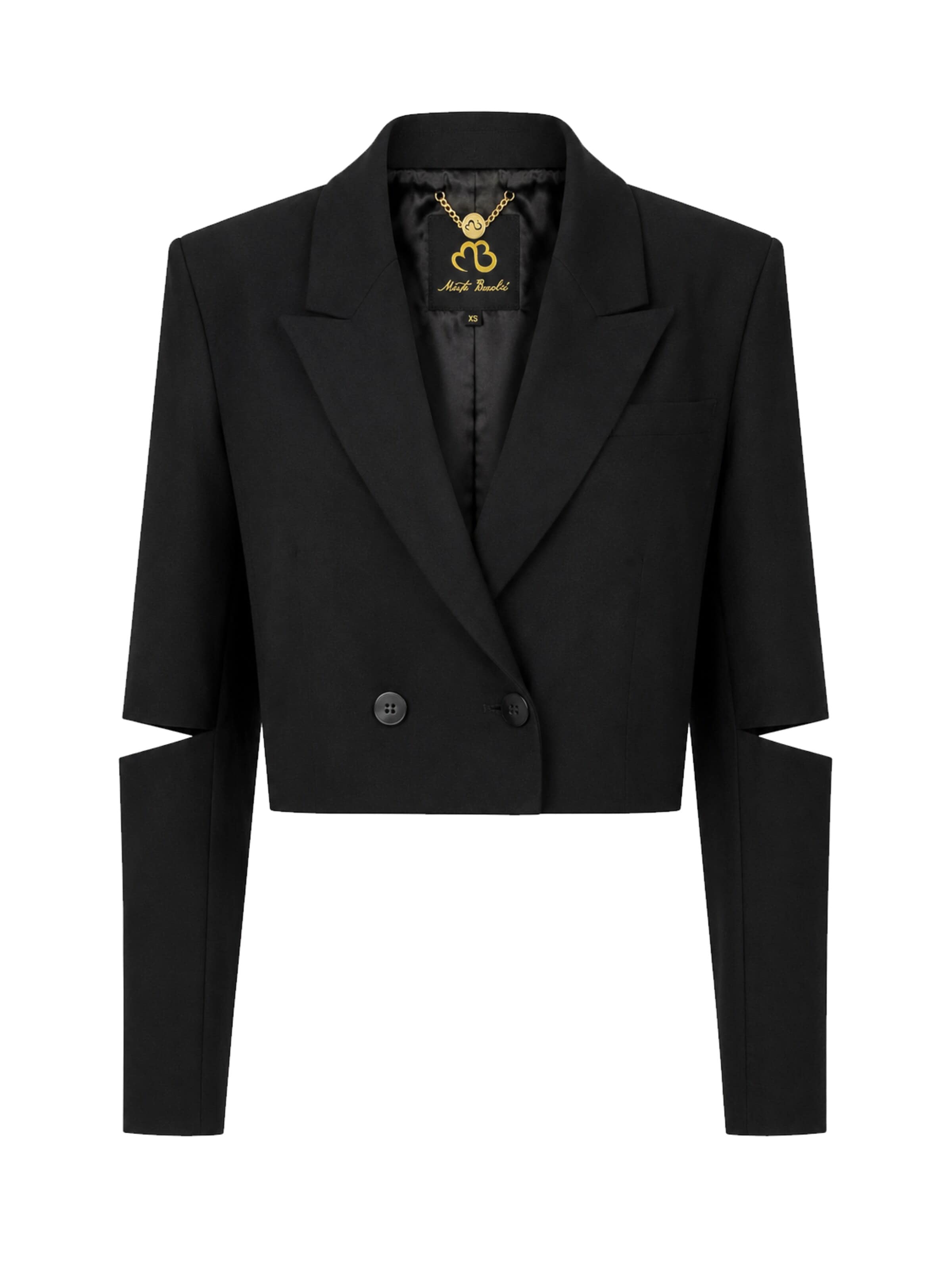 Blazer di MB by Marta Buzolic in nero: frontale