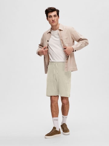 SELECTED HOMME Loosefit Hose in Beige