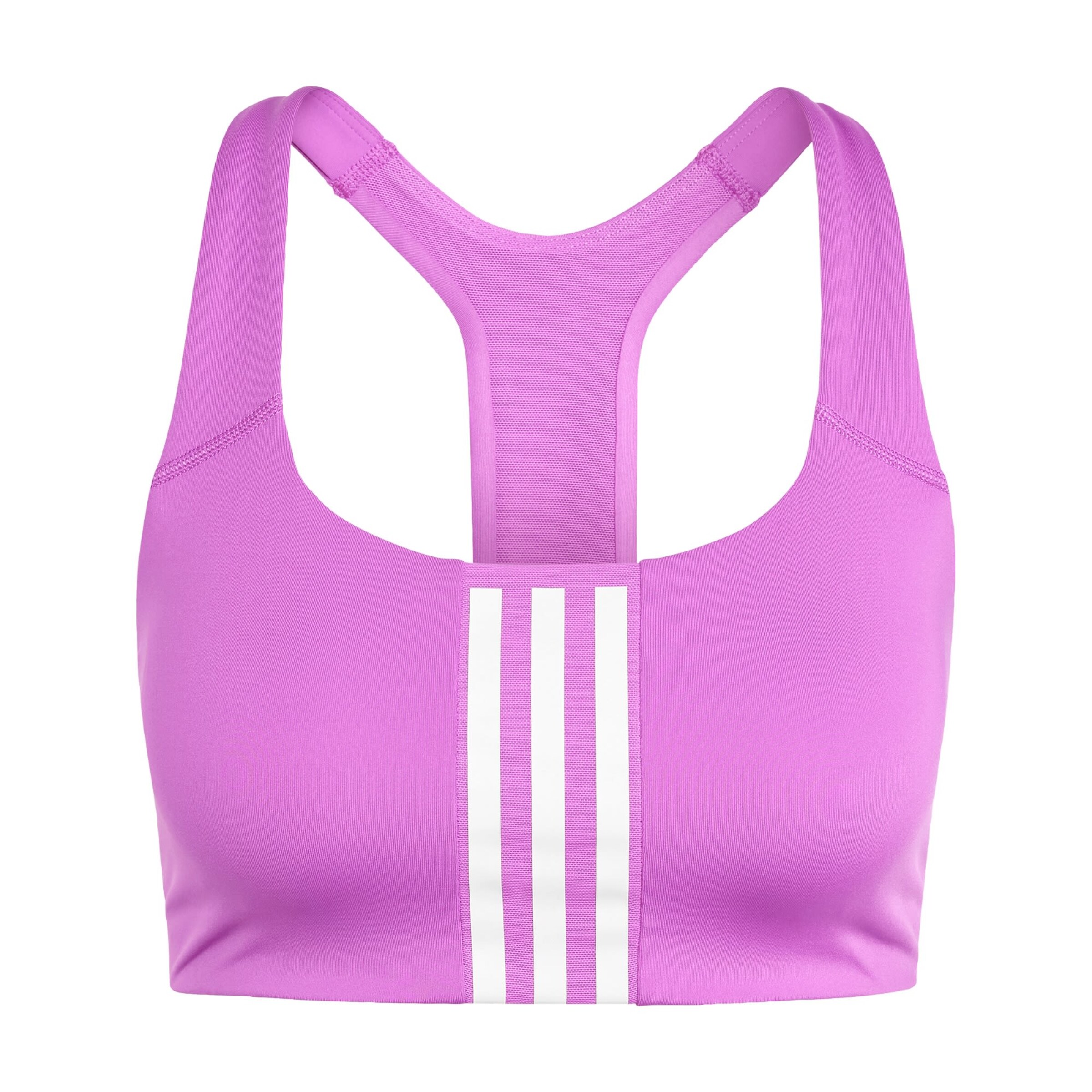 ADIDAS PERFORMANCE Sports Bra 'Powerimpact' in Purple: front
